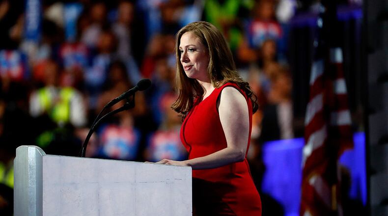 PHILADELPHIA, PA - JULY 28: on the fourth day of the Democratic National Convention at the Wells Fargo Center, July 28, 2016 in Philadelphia, Pennsylvania. Democratic presidential candidate Hillary Clinton received the number of votes needed to secure the party's nomination. An estimated 50,000 people are expected in Philadelphia, including hundreds of protesters and members of the media. The four-day Democratic National Convention kicked off July 25. (Photo by Aaron P. Bernstein/Getty Images)