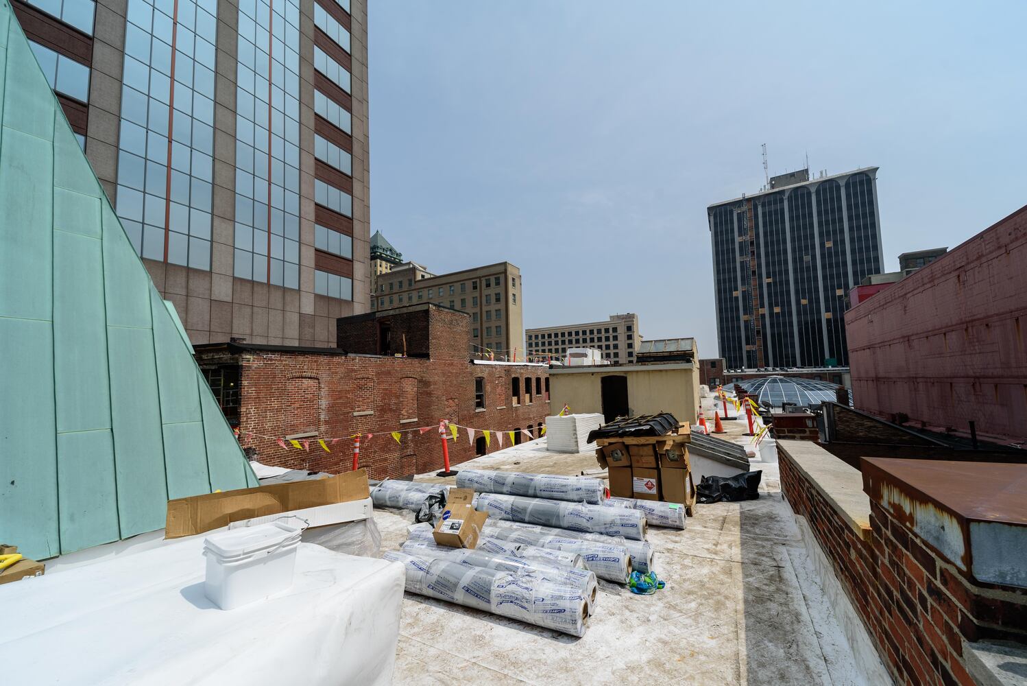 PHOTOS: A look at Phase 2 construction progress of the Dayton Arcade's North Arcade