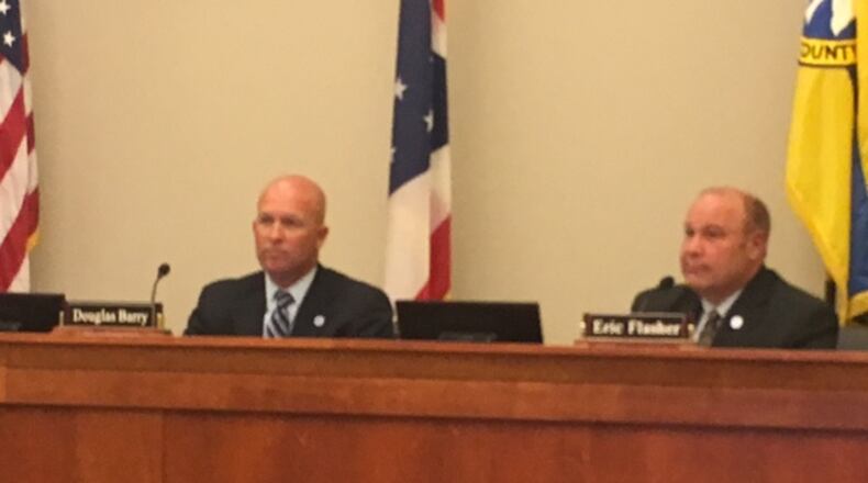 Miami Twp. trustees. NICK BLIZZARD/STAFF PHOTO