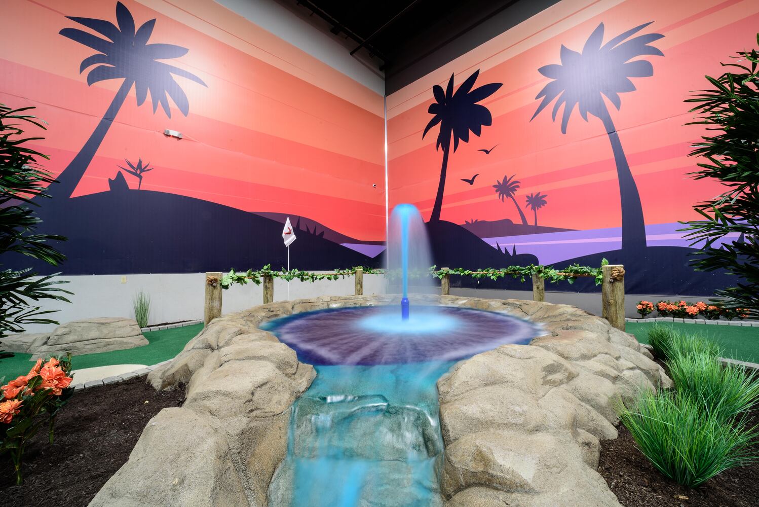 PHOTOS: Take a sneak peek at Scene75's new Sunset Island mini-golf course