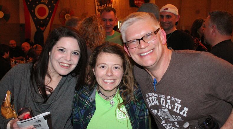 Hundreds poured into the Montessori School of Dayton in Kettering on Jan. 30, 2016, to celebrate the fifth annual Brew Ha-Ha, benefiting the Montessori School. VIVIENNE MACHI / STAFF