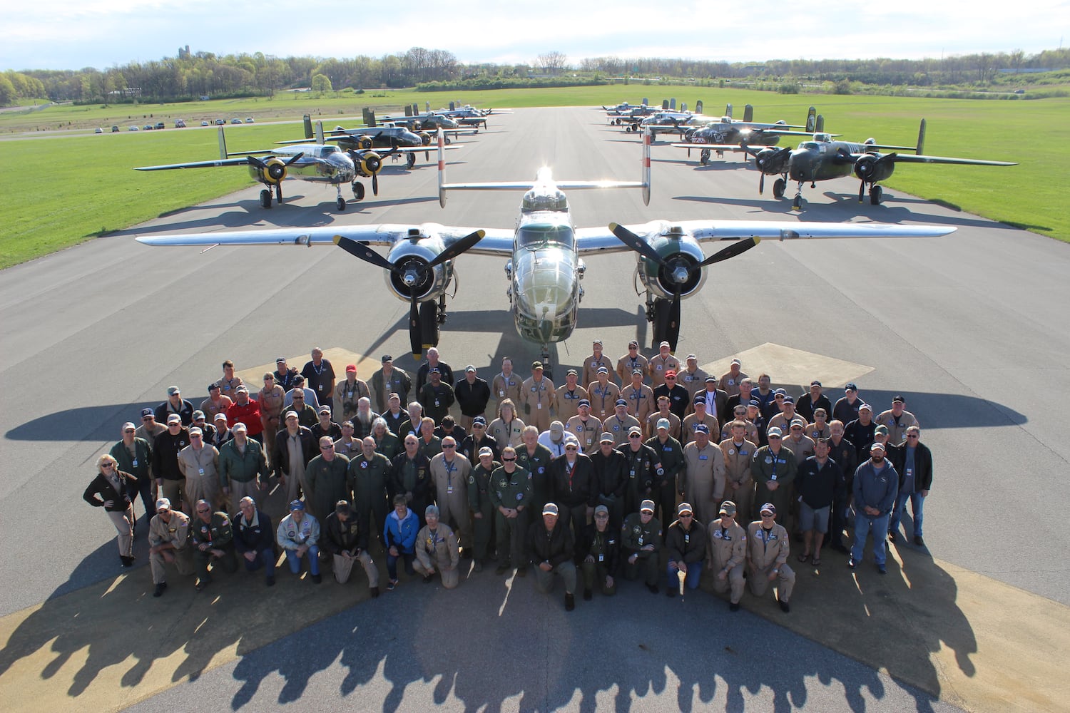 Real flying planes a big part of Air Force Museum fetivities