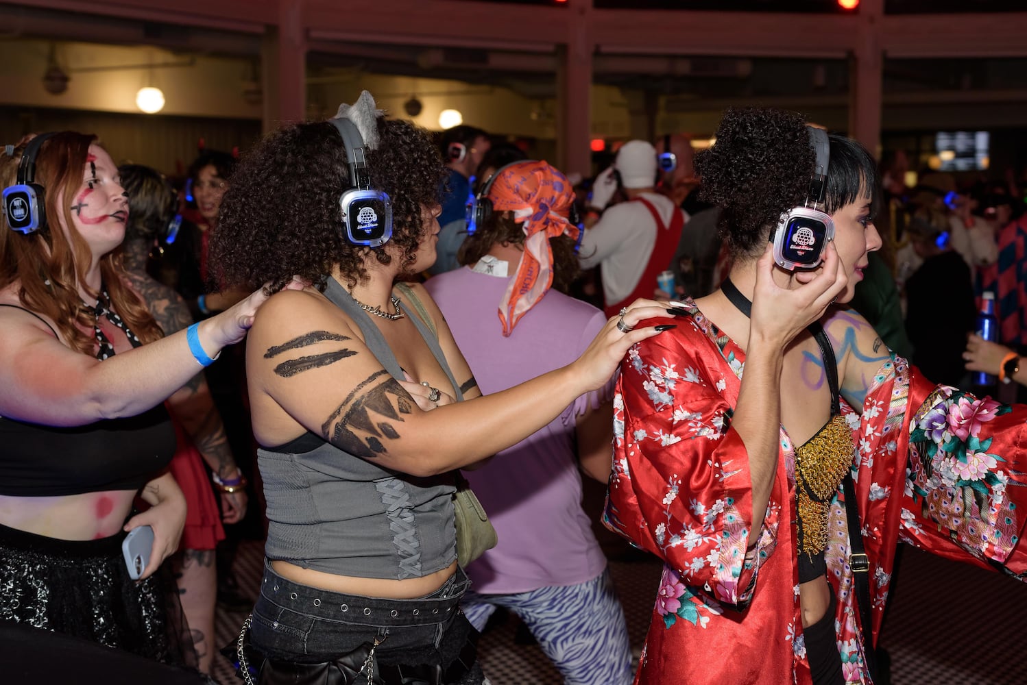 PHOTOS: Dayton’s 5th annual Spooky Silent Disco at the Dayton Arcade