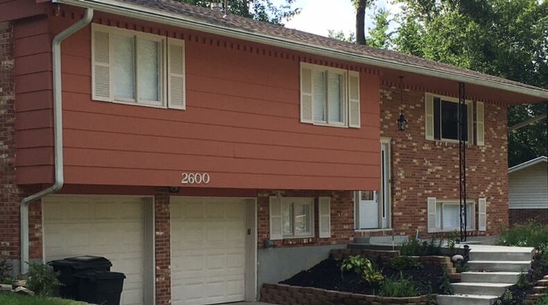 This property at 2600 Eckley Boulevard is the site of a proposed group home for young males. The plan was approved by Miami Twp. last week despite protests of neighboring residents. NICK BLIZZARD/STAFF