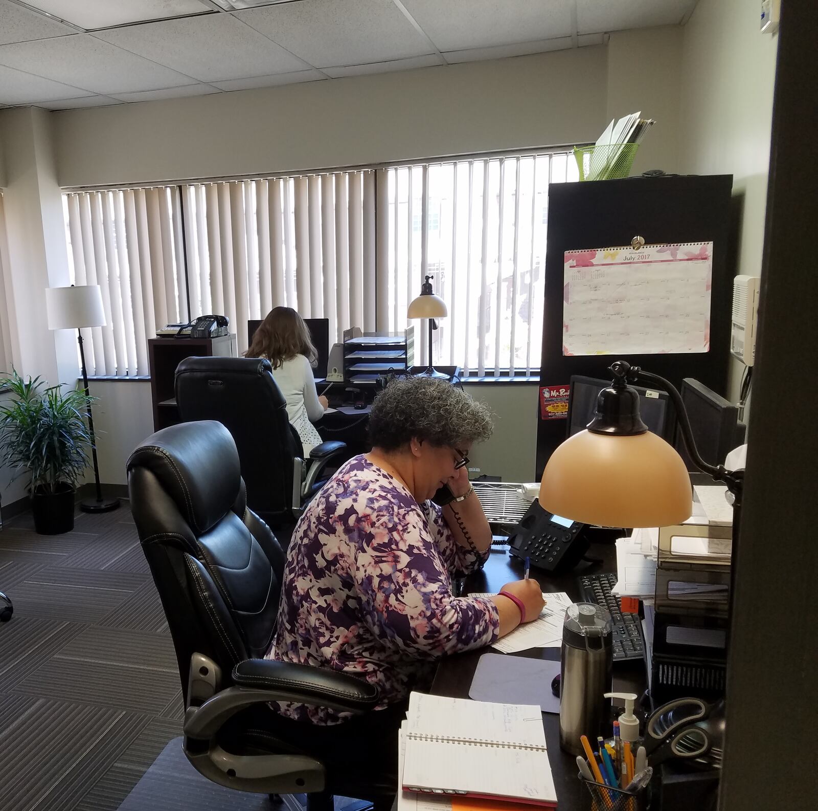 Artemis Center advocates answer hotline calls. CONTRIBUTED PHOTO