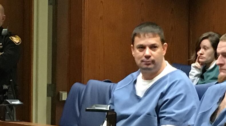 William Gibson’s attorney withdrew a plea of not guilty by reason of insanity. Gibson is accused of shooting at Trotwood police officers during an October incident. MARK GOKAVI/Staff