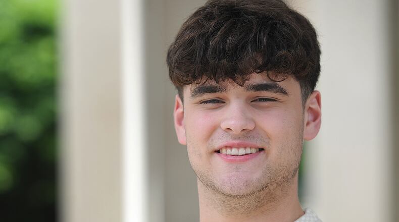 Dayton Christian Academy senior Sam Fecher. MARSHALL GORBY\STAFF