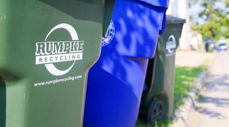 Miamisburg residents, who have been paying $12 per month for trash and recycling collection, will pay $14 a month in 2023 and $16 a month in 2024. The rate increase comes three months after the city approved a new 5-year contract with Rumpke. FILE