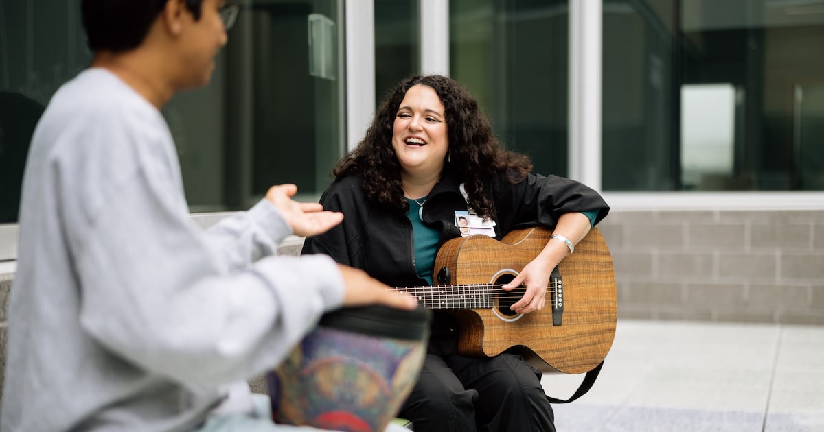 COMMUNITY GEM: Music therapist Ella Guillard helps children rise from crisis at Dayton...
