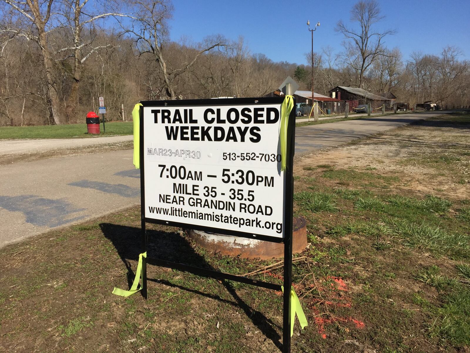 A long-awaited $5 million environmental cleanup has prompted weekday closure of a popular section of the Little Miami Scenic Trail in Warren County. Contractors are cleaning up lead, copper, mercury and other hazardous materials from the soil on the 71-acre former peters Cartridge property. By Lawrence Budd