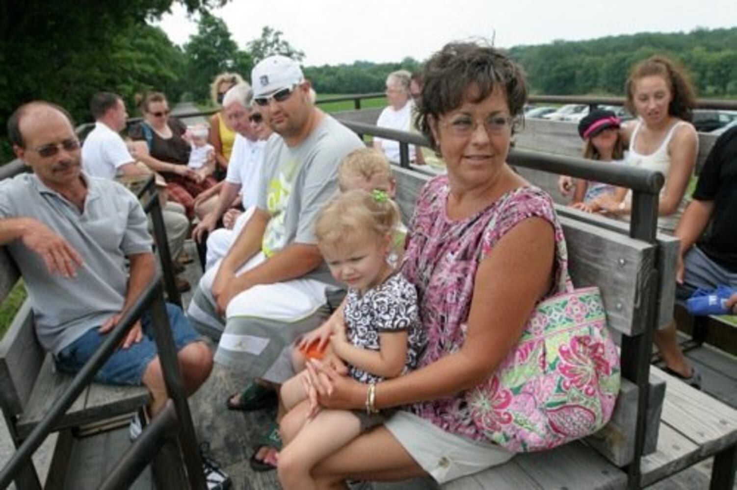 Mike Dewine's ice cream social