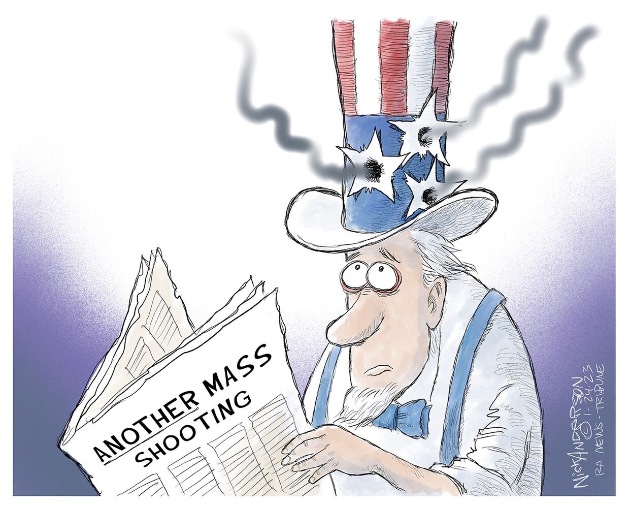 WEEK IN CARTOONS: Classified documents, mass shootings and more