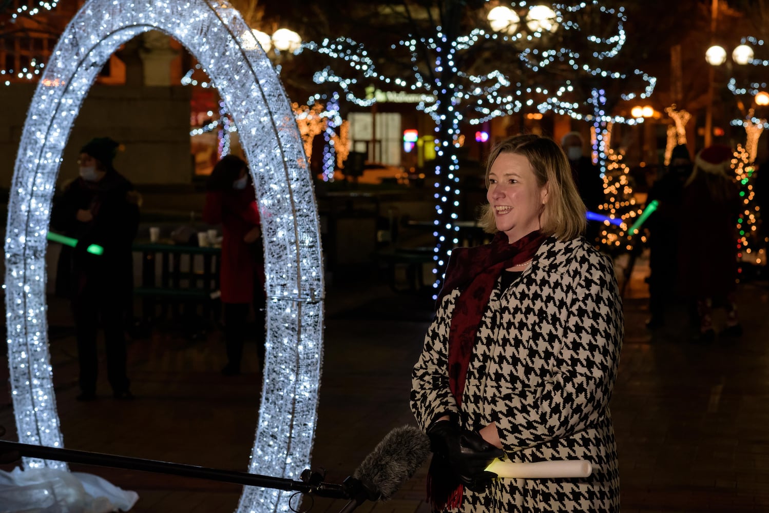 PHOTOS:  A behind the scenes look at filming of Downtown Dayton's Virtual Grande Illumination