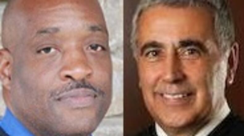 C. Ralph Wilcoxson (left) and Tony Capizzi