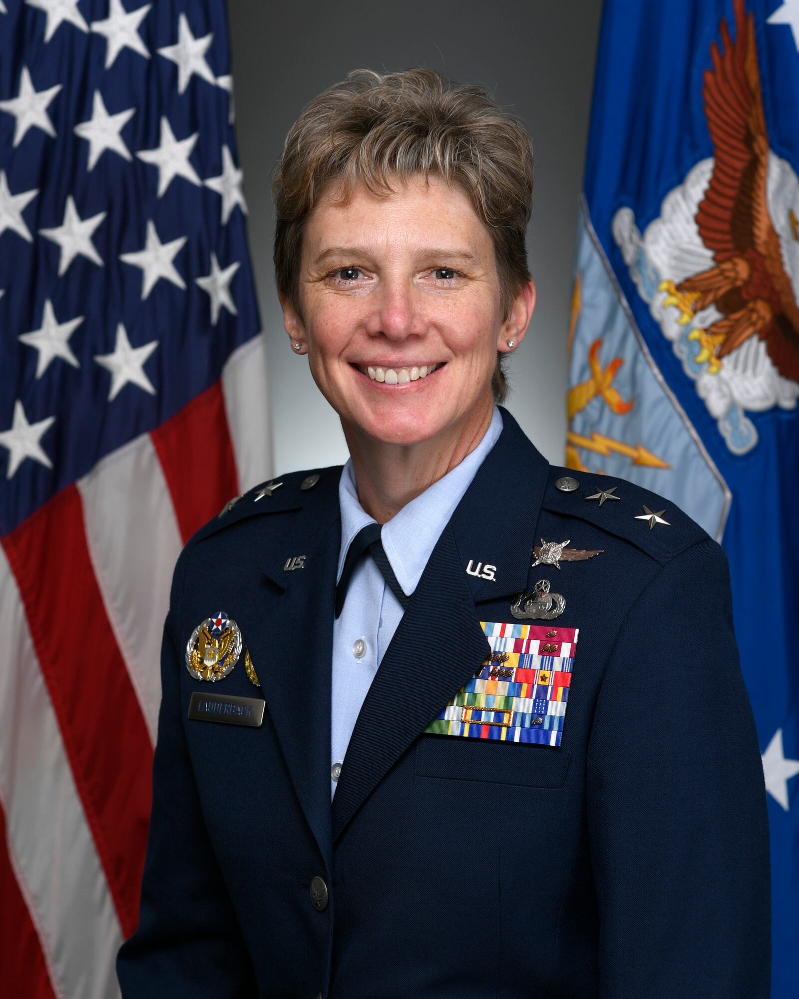 Maj. Gen. Leah G. Lauderback, a graduate of Beavercreek High School. Air Force photo