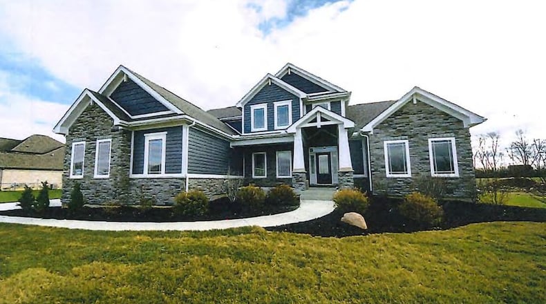 A sample custom home built by Design Homes and Development, a Washington Twp.-based developer planning a residential project in Beavercreek.