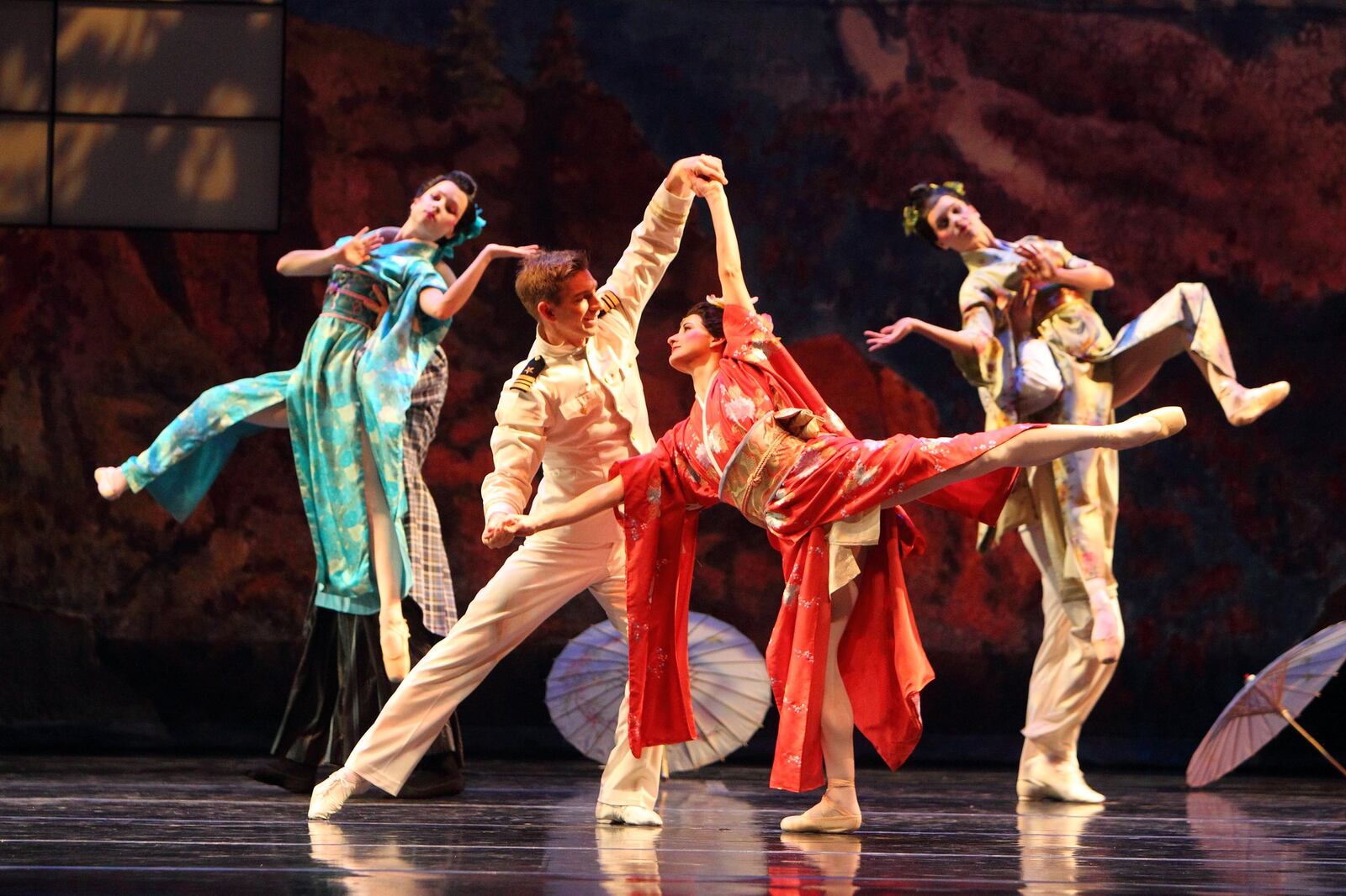 Dayton Ballet performs “Butterfly Suite.” CONTRIBUTED