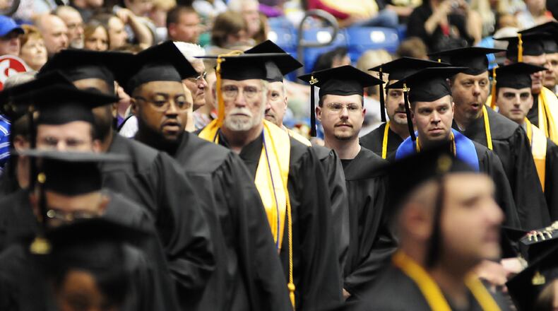 A new report estimates that around two-thirds of Ohio’s 2016 college grads left school with student loan debt.