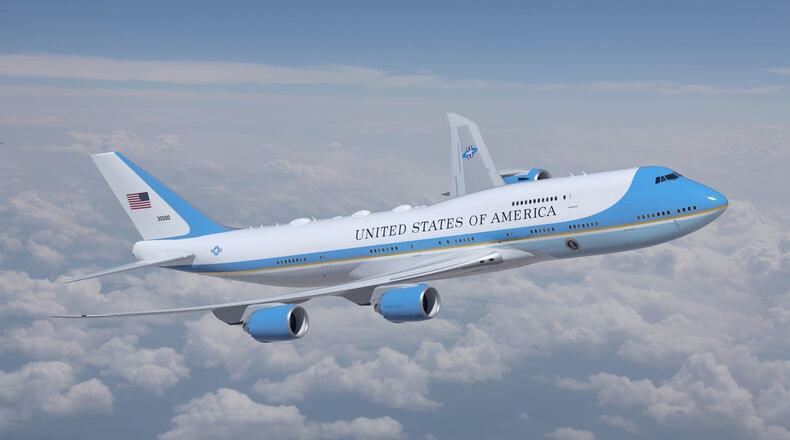 HII’s Mission Technologies division was recently awarded a task order to support the U.S. Air Force’s efforts to recapitalize and sustain its fleet of presidential and executive aircraft. Image courtesy of the U.S. Air Force.