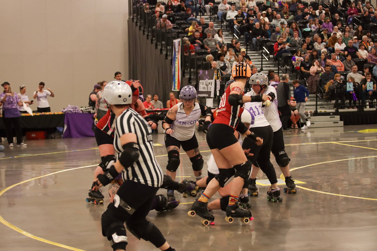 Gem City Roller Derby at the Dayton Convention Center. CONTRIBUTED by Storm Falcon Studios