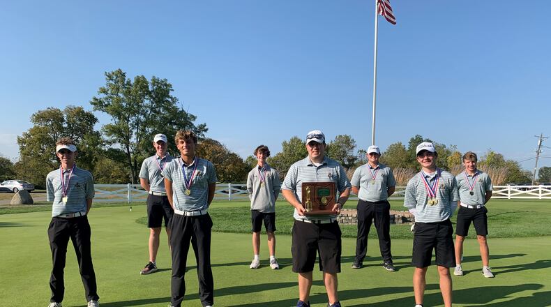 After third-place finishes in 2017 and 2018 and a runner-up finish last year, Alter's boys golf team is hoping this is their year at the Division II state golf tournament Friday and Saturday in Columbus. CONTRIBUTED