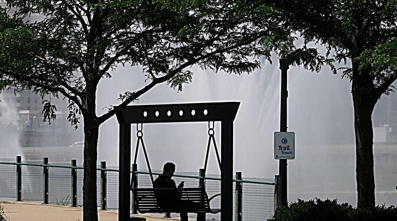 The sun can have damaging effects to your skin if not properly taken care of with sunscreen. If you do not have sunscreen, our meteorologists suggest you stay in a shady area. MARSHALL GORBY/STAFF PHOTO