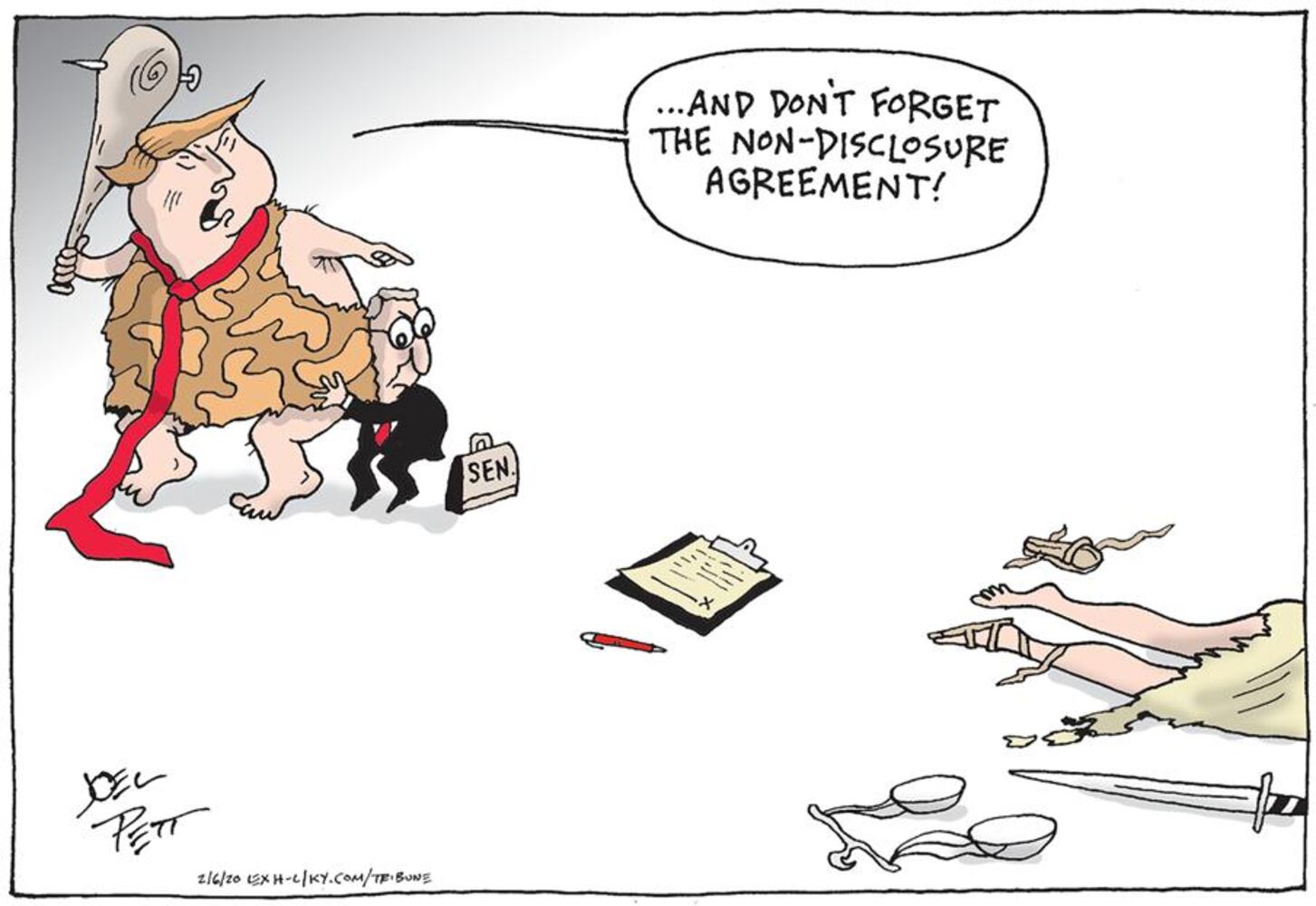 Week in cartoons: Iowa caucus, impeachment acquittal and more