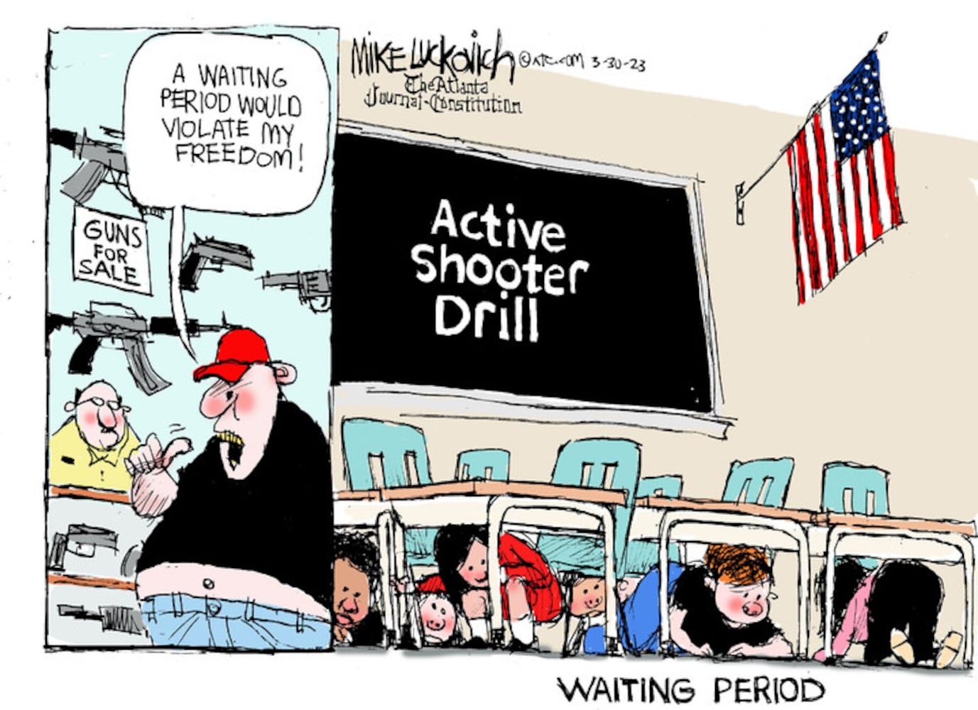 WEEK IN CARTOONS: Trump indictment, school shooting and more