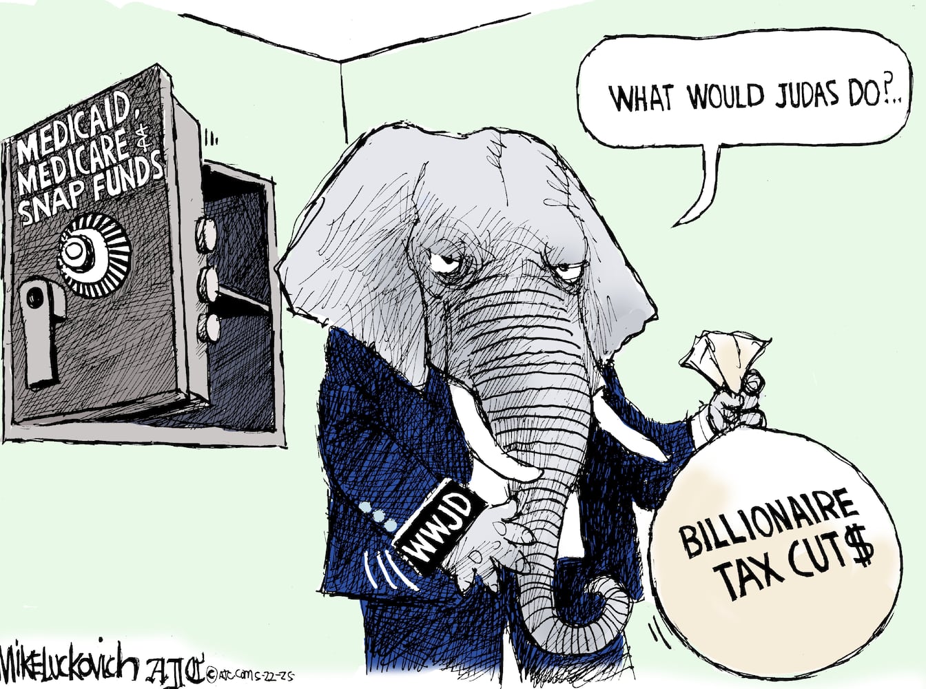 CARTOONS: Mike Luckovich, May 27, 2025