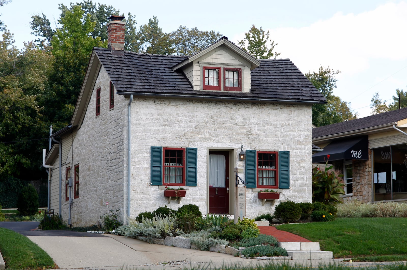 Aaron Nutt Cottage, 78 N. Main St. in Centerville. LISA POWELL / STAFF
