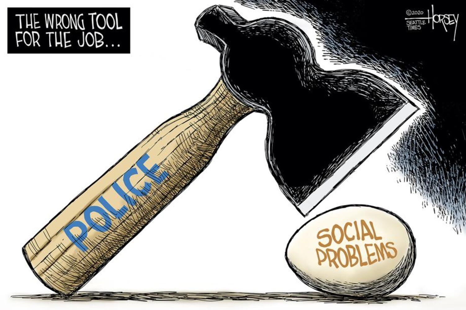 Week in cartoons: Police reform, Supreme Court rulings and more