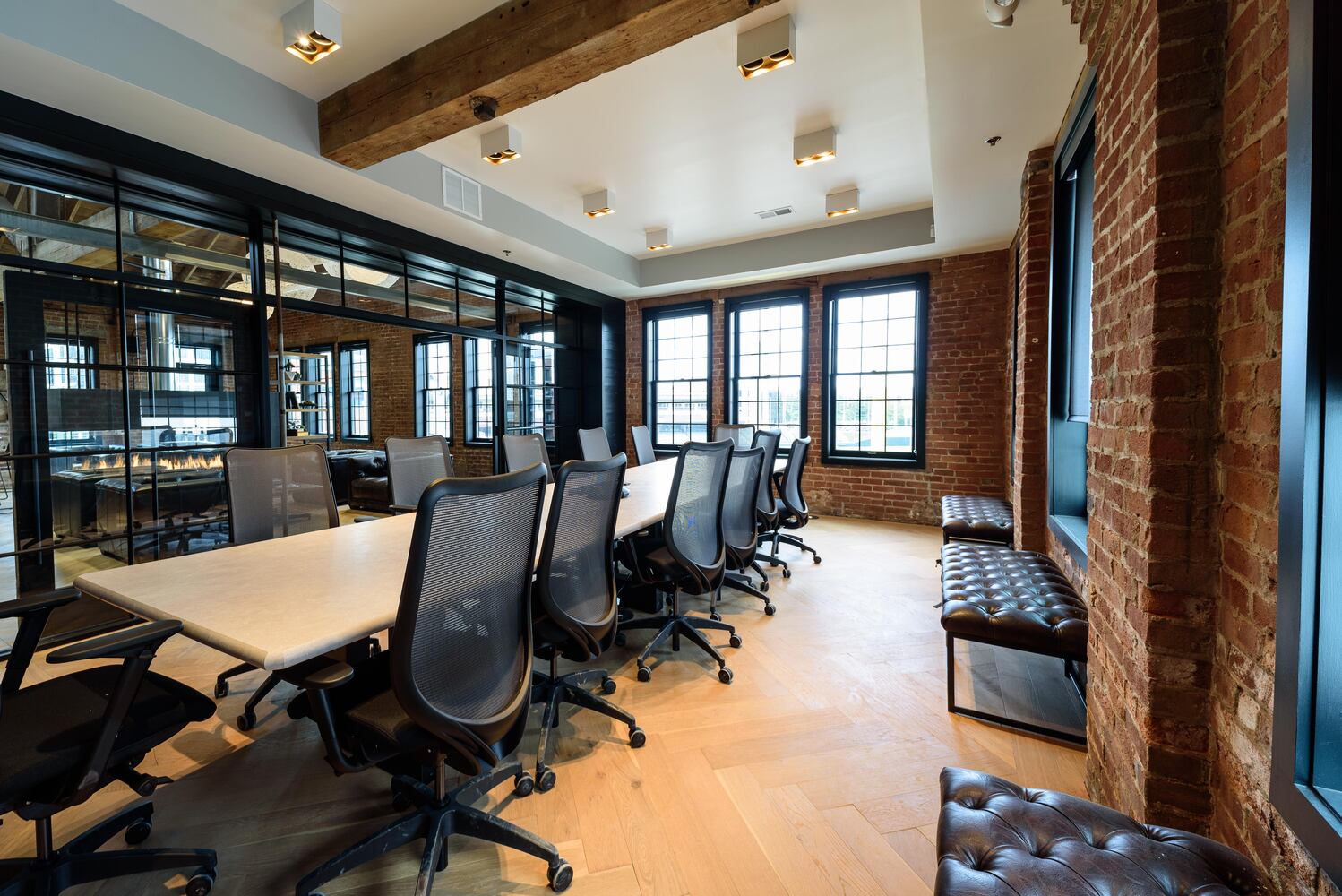 PHOTOS: A look inside the completed Brackett Builders headquarters at Madison on First in downtown Dayton