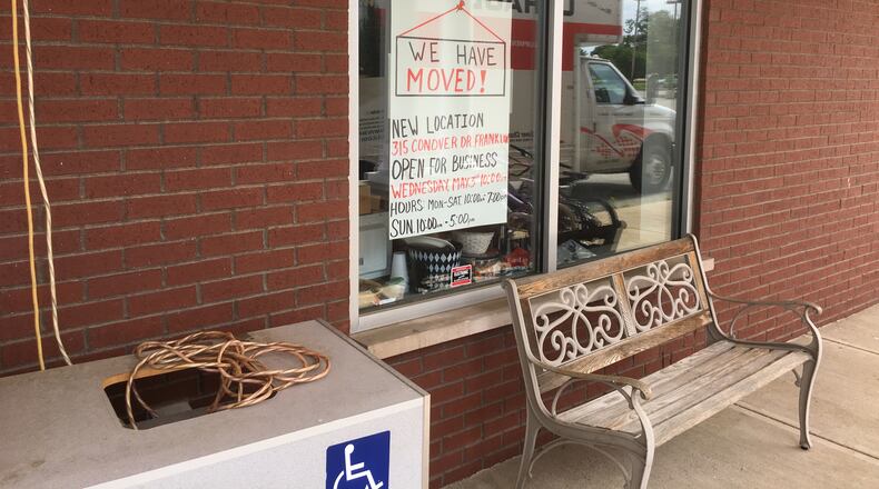 The Springboro Flea Market was the last business in the Springboro IGA Plaza.