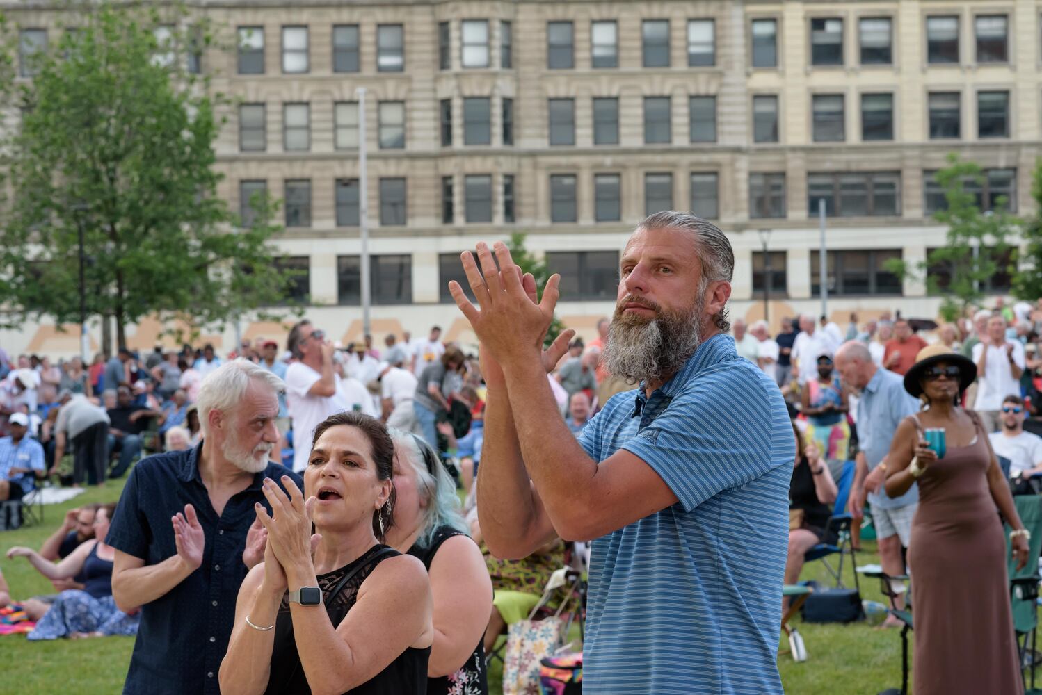 PHOTOS: Shamarr Allen kicks off the 2021 Levitt Pavilion Dayton concert season!