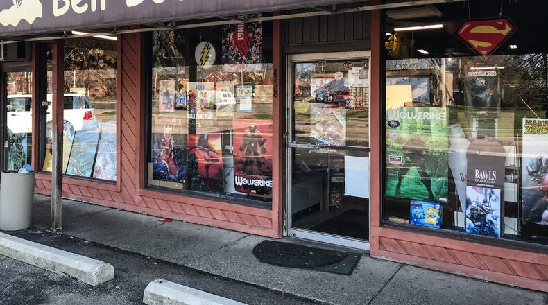 Bell, Book & Comic was determined to be non-essential and was ordered to close Friday, April 3, 2020. Owner Peter Bell said he understands the order is to keep people safe and that he can still ship and sell online. JIM NOELKER/STAFF