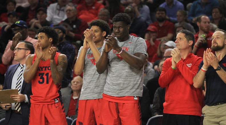 Dayton against Richmond on Saturday, Jan. 25, 2020, at the Robins Center in Richmond, Va.