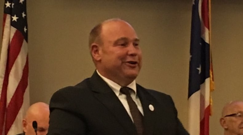 Miami Twp. Trustee Eric Flasher will fill the unexpired term of Robert Matthews Jr., who resigned last month. NICK BLIZZARD/STAFF