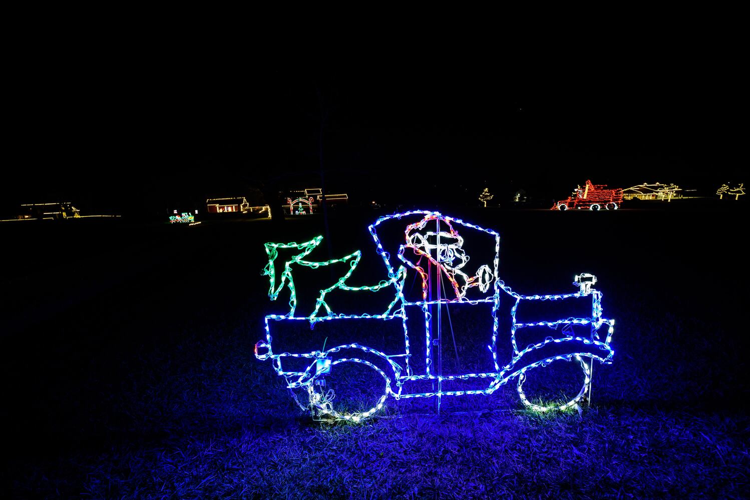 PHOTOS: Holiday Lights dazzle at Lost Creek Reserve in Troy