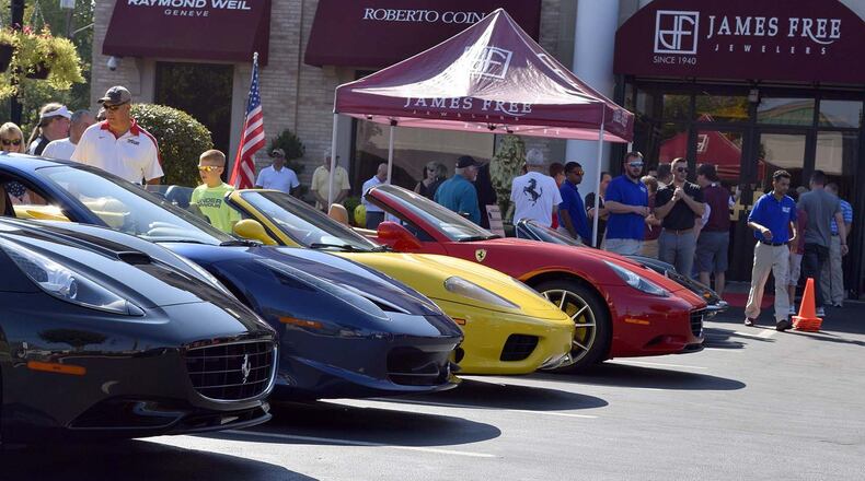 James Free Jewelers will present ‘Ferrari Cruise-in V’ at its Kettering location, 3100 Far Hills Ave., Sept. 14 from 10 a.m. to 2 p.m. Photo by Lindsay Rosenbaum