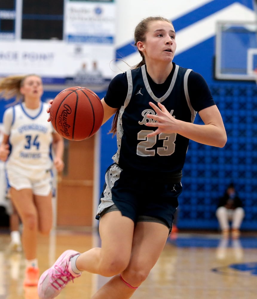 Fairmont Springboro basketball