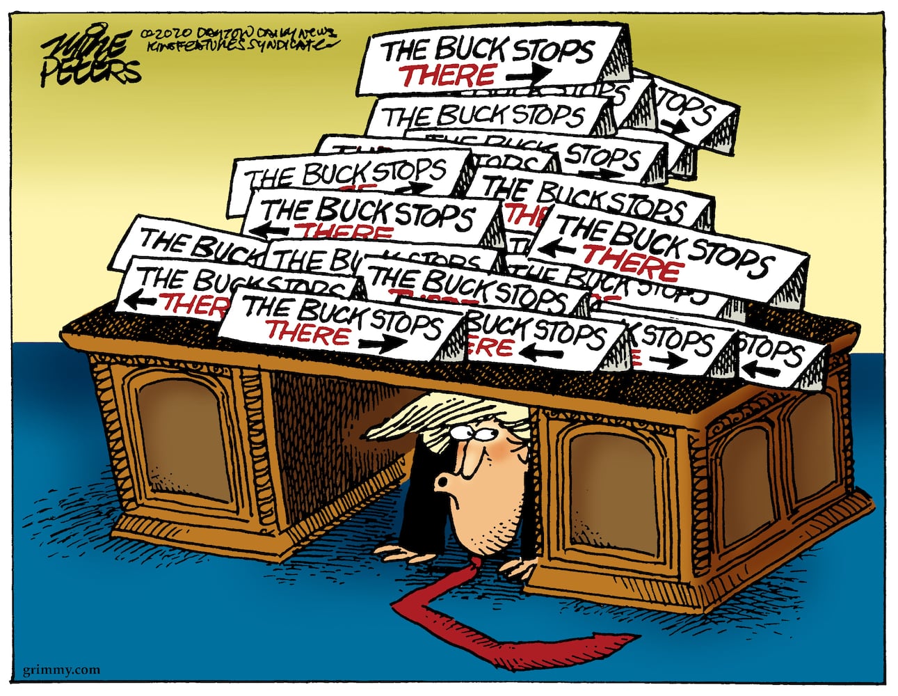 2020: The best of Pulitzer Prize winner Mike Peters political cartoons