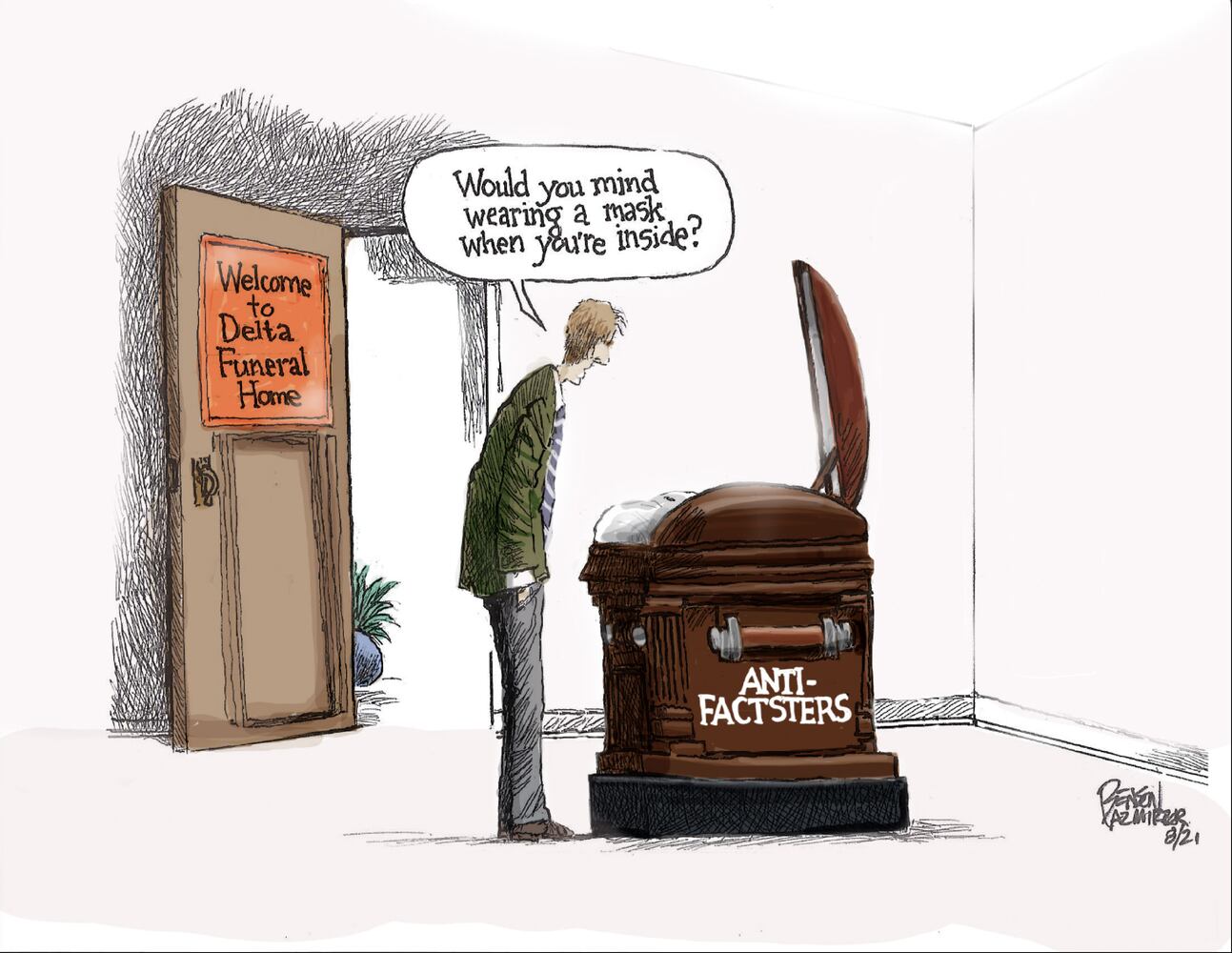 Week in cartoons: Cuomo resigns, infrastructure bill and more