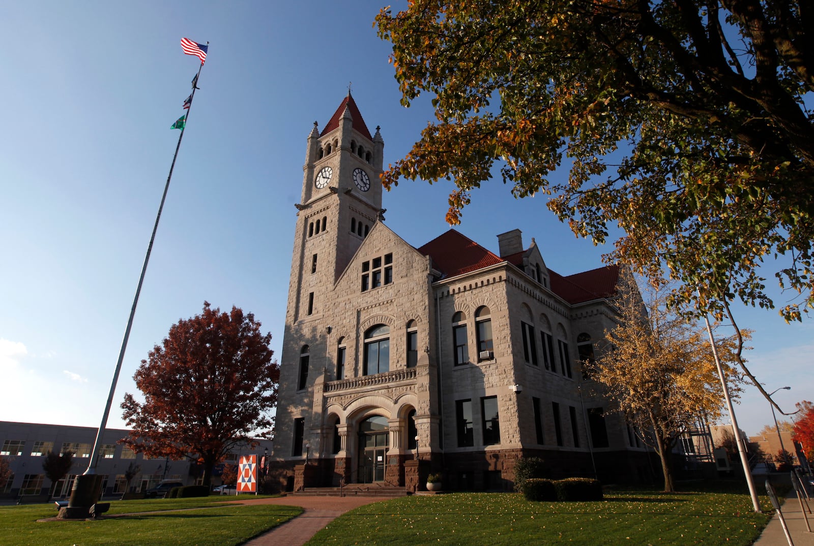 Greene County Courthouse in Xenia, OH  LISA POWELL / STAFF