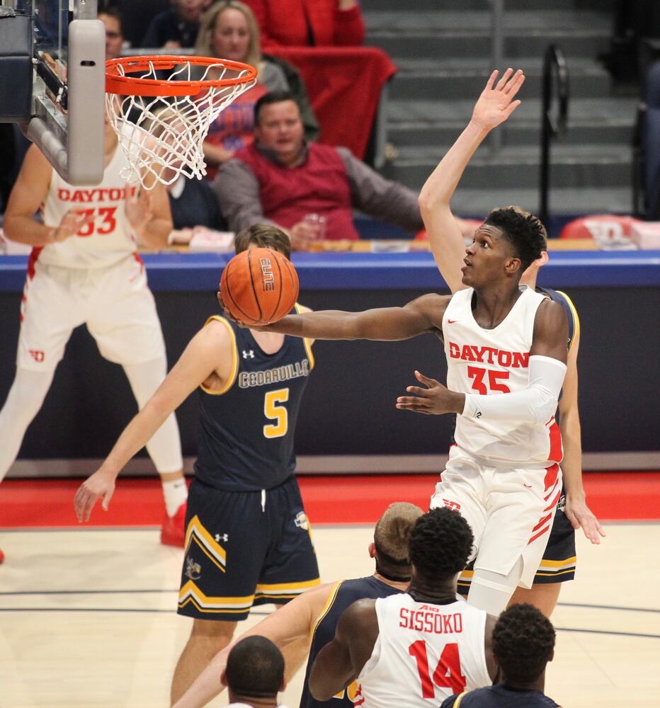 Photos: Dayton Flyers vs. Cedarville in exhibition game