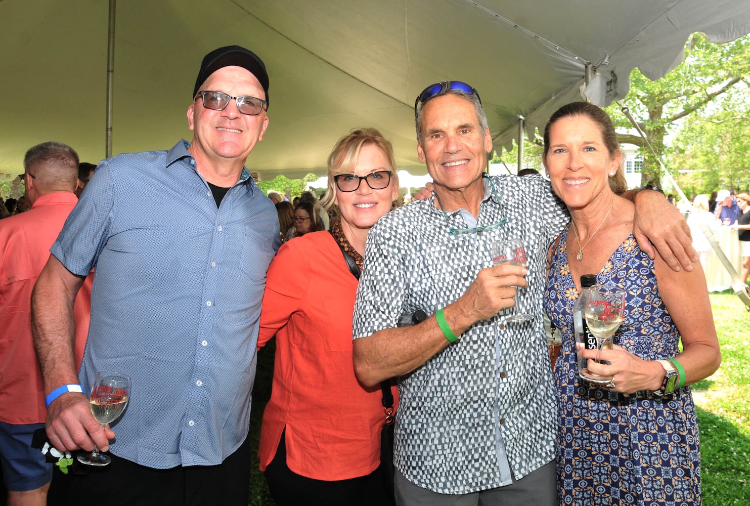 Did we spot you at Fleurs de Fete at Carillon Historical Park?