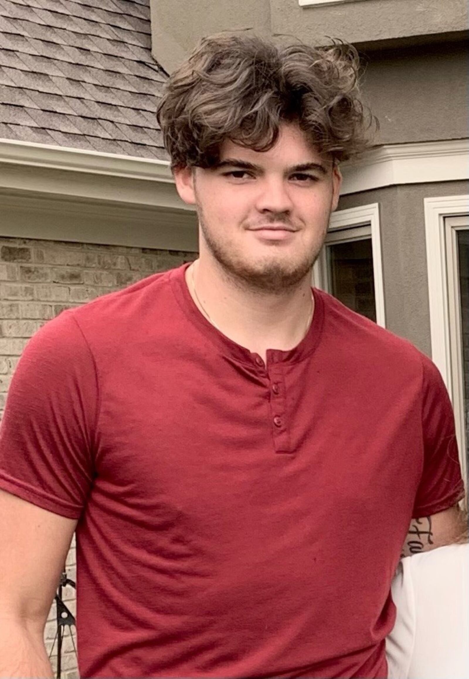 Grant Basile with his current haircut, which his mom loves. CONTRIBUTED