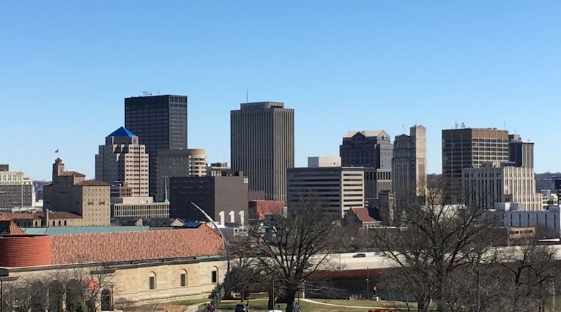 Dayton skyline. STAFF PHOTO BY RON ROLLINS