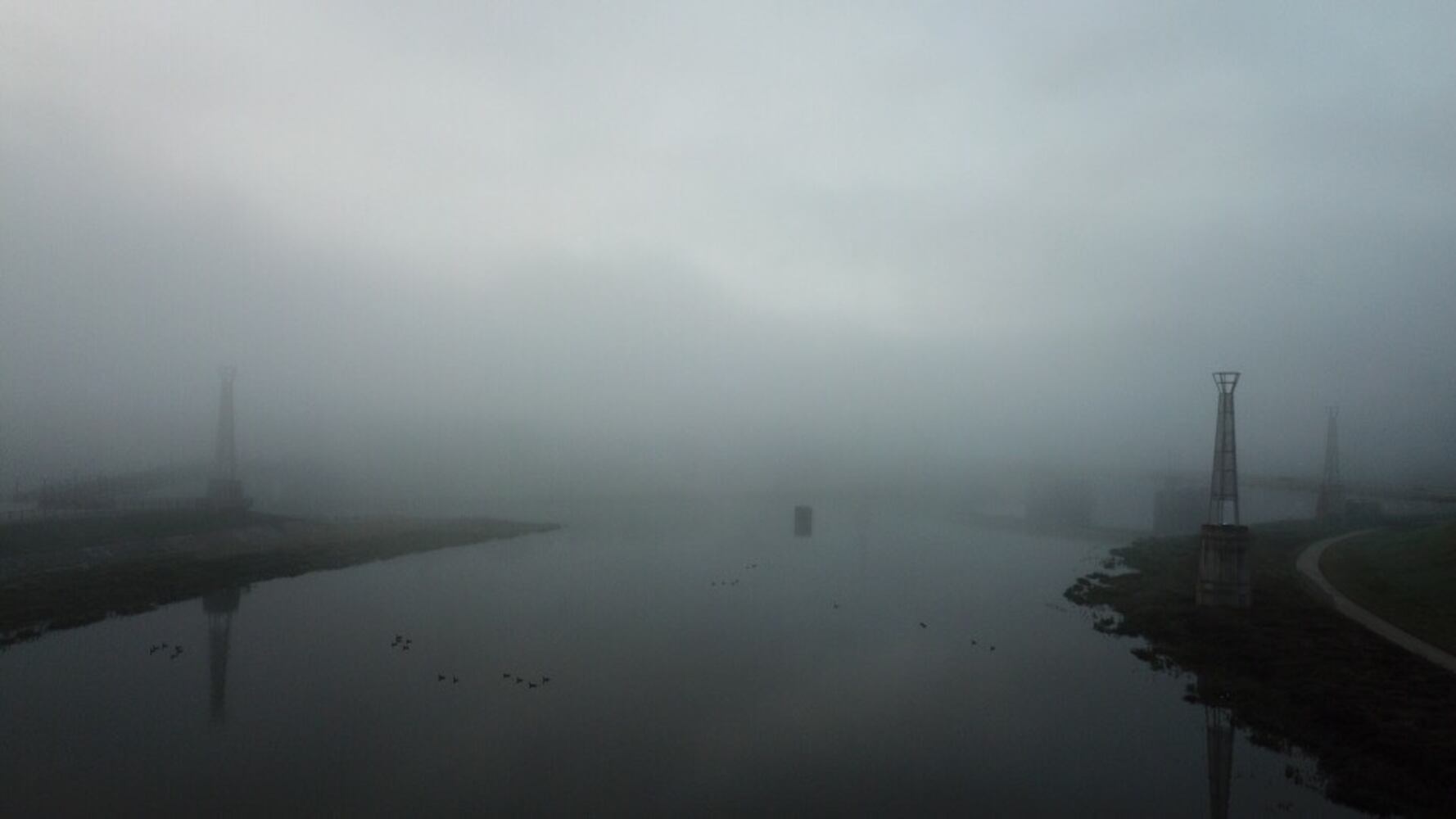 Fog in the Miami Valley on Oct. 10, 2017