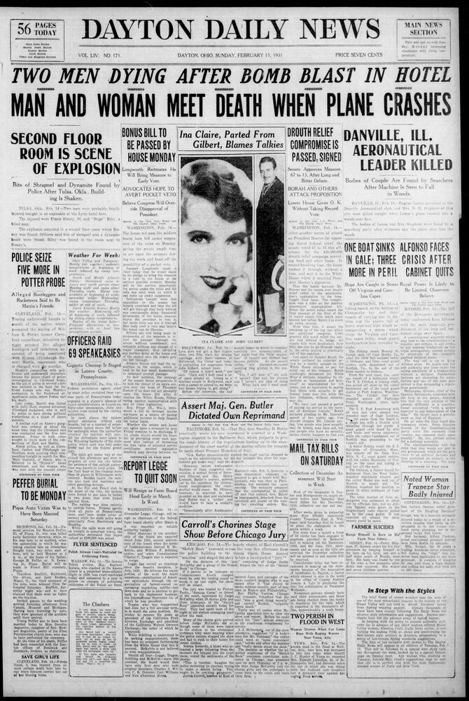 Dayton history pages