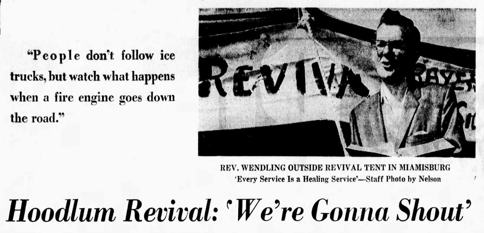 Dayton Daily News Aug. 21, 1968. DAYTON DAILY NEWS ARCHIVES